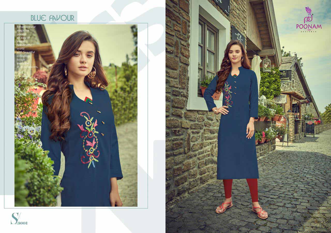 Poonam Designer Riva Vol-3 Cotton Kurti Clothing Poonam Designer Riva Vol-3 Cotton Kurti Clothing